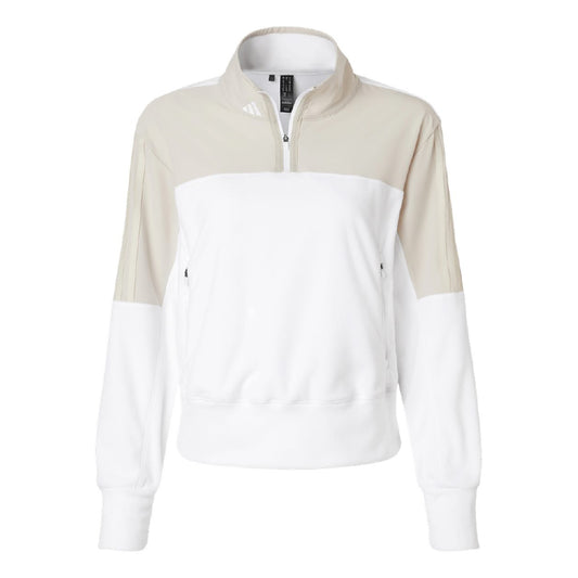 Adidas Women's Fleece Quarter-Zip Pullover