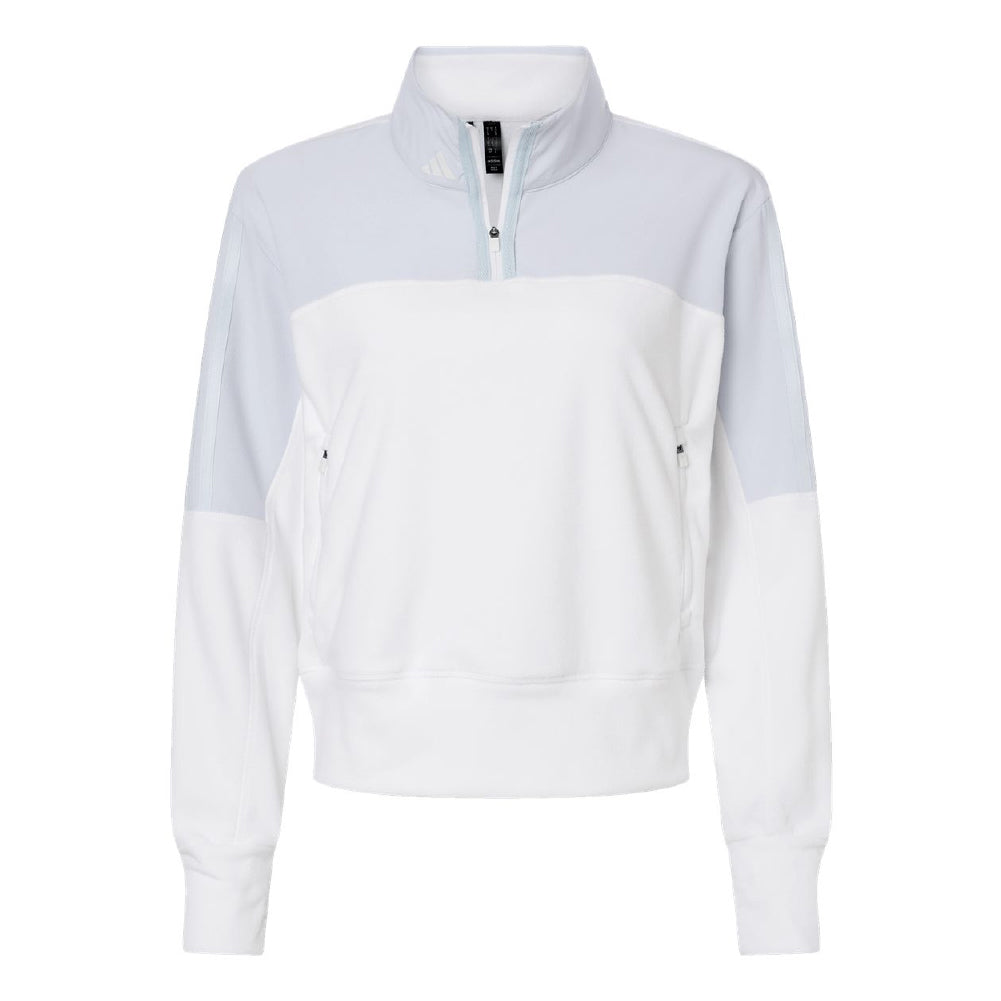 Adidas Women's Fleece Quarter-Zip Pullover