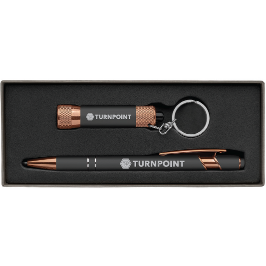 Ellipse & Chroma Softy Rose Gold Metallic Gift Set