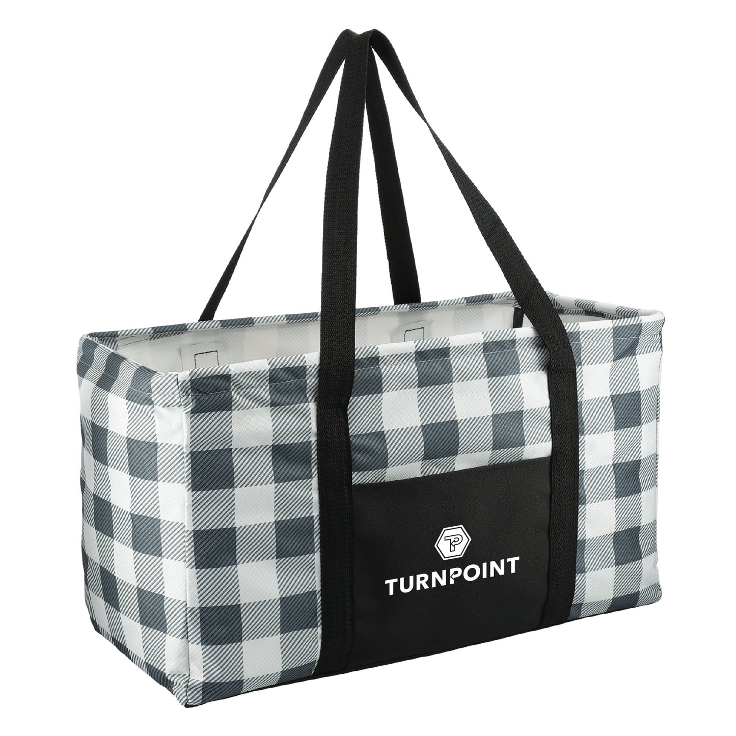 Buffalo Plaid Utility Tote