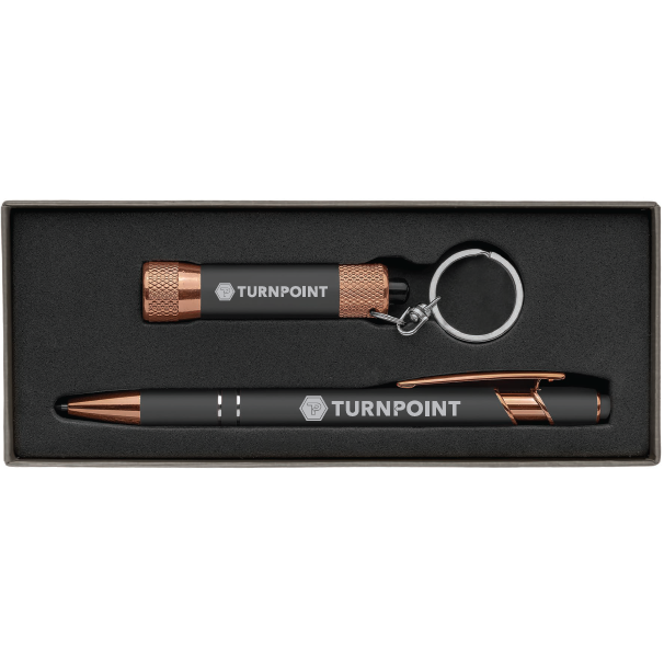 Ellipse & Chroma Softy Rose Gold Metallic Gift Set