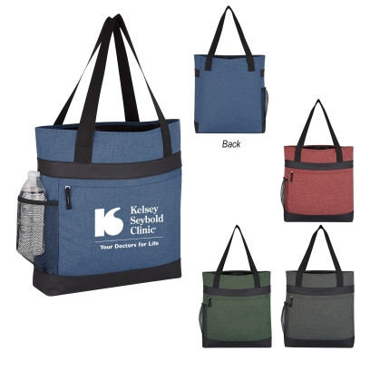 Hidden Zipper Outing Tote Bag