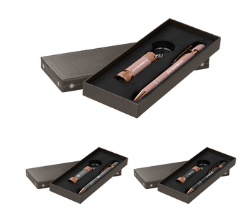 Ellipse & Chroma Softy Rose Gold Metallic Gift Set