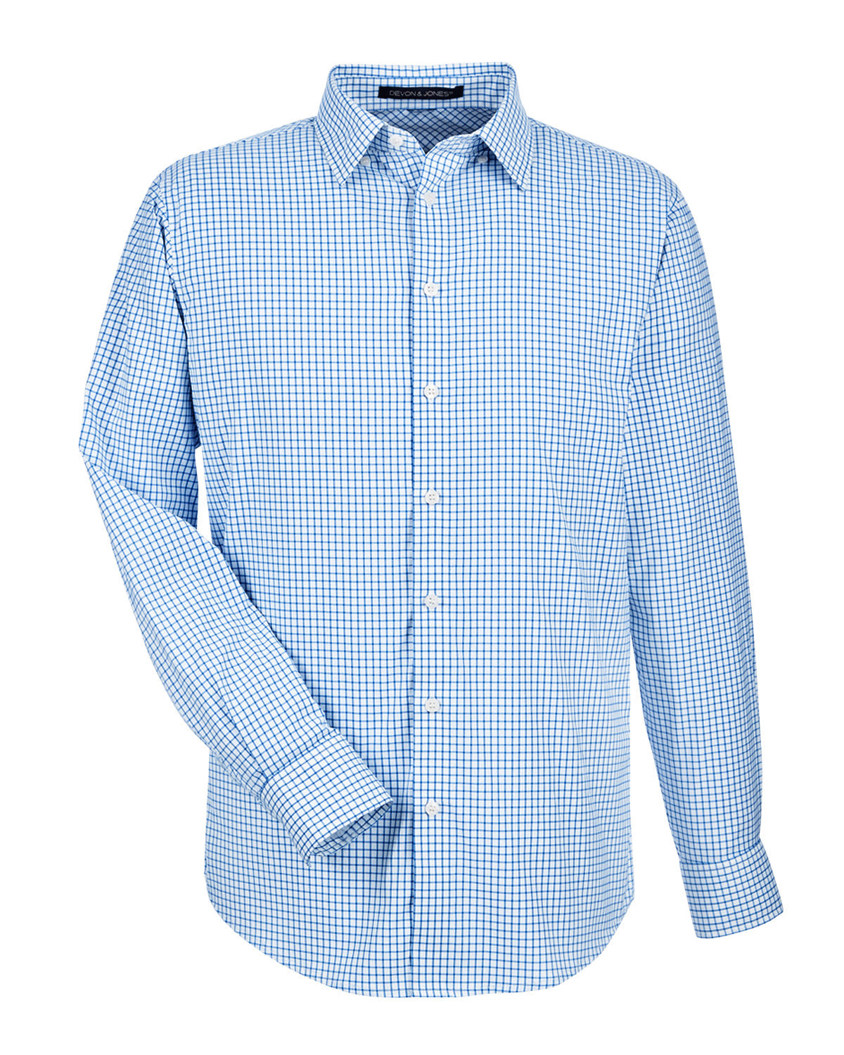 Devon & Jones CrownLux Performance™ Micro Windowpane Shirt