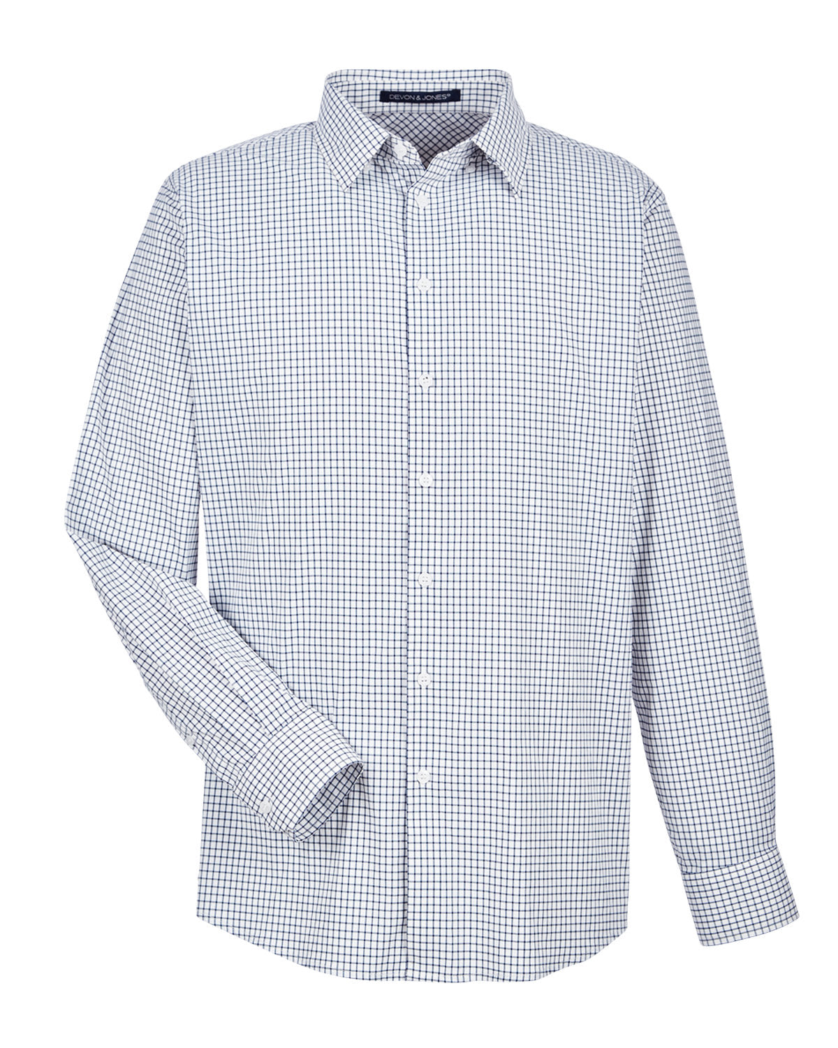 Devon & Jones CrownLux Performance™ Micro Windowpane Shirt