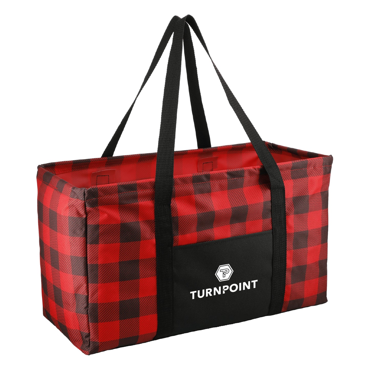 Buffalo Plaid Utility Tote